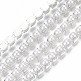 Metal Pearl Banding 4mm Silver by the Yard