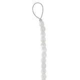 Fire Polished 4mm Round White Luster 40/Strand