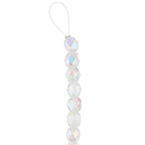 Fire Polished 6mm Round Crystal AB 25/Strand