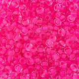 2/0 Czech Seed Beads #084 C/L Neon Pink 20g