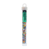 8/0 Czech Seed Beads #133 Opaque Multi Rainbow 22g