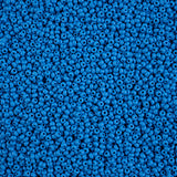 10/0 Czech Seed Beads #173 Permalux Matte Blue 22g