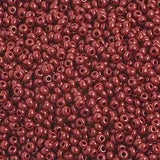 10/0 Czech Seed Beads #1056V Opaque Medium Brown 22g