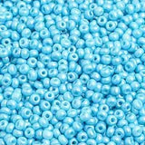 10/0 Czech Seed Beads #2334V Shiny Turquoise 22g