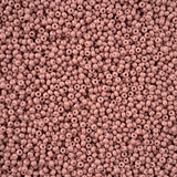 11/0 Czech Seed Beads #43239 Op Lavender Chalk Solgel 23g