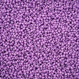 11/0 Czech Seed Beads #43242 Op Grape Chalk Solgel 23g