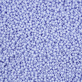 11/0 Czech Cut Seed Beads #37015 Opaque Mauve/Blue 13g