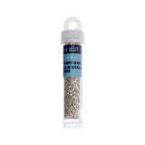 9/0 Czech 3-Cut Seed Beads Transparent Crystal S/L 13g