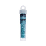 9/0 Czech 3-Cut Seed Beads Opaque Turquoise 13g