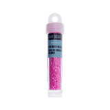 9/0 Czech 3-Cut Seed Beads Transparent Mauve C/L 13g