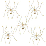 Ornament Kit - Golden Spiders - Makes 5