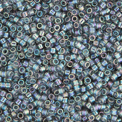 11/0 Delica Bead #0179 Tr Light Grey AB 5.2g