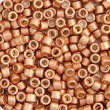 11/0 Delica Bead #1155 Gold Copper Muscat Galvanized Semi-Matte 5.2g