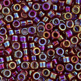 11/0 Delica Bead #1574 Dark Brown Currant Opaque AB 5.2g