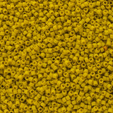 11/0 Delica Bead #2283 Frosted Glazed Lemon Yellow 5.2g