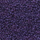11/0 Delica Bead #2293 Frosted Glazed Purple 5.2g