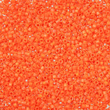 11/0 Delica Bead #0872 Op Orange AB Matte 5.2g