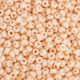 11/0 Miyuki Seed Beads #2022 Opaque Dark Cream Matte 22g