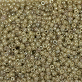 11/0 Miyuki Seed Beads #2374 Opaque Light Olive Green 22g