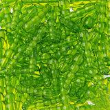 Stacked Fishing Beads Neon Green 50/pk