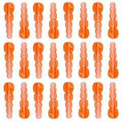 Stacked Fishing Beads Hyacinth 50/pk
