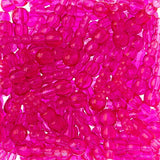 Stacked Fishing Beads Fuchsia 500/bag
