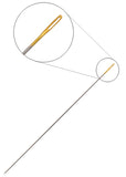 Beading #11 Gold Eye Needles 7/pk