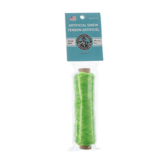 Gudebrod Sinew Neon Green 20yd Bobbin