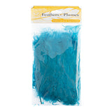 Marabou Feathers 5-7" Turquoise 20g