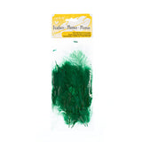 Marabou Feathers 5-7" Green 6g