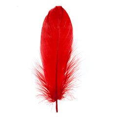 Goose Feathers 5-7" Red 6g