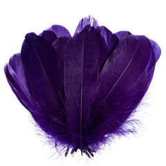 Goose Feathers 5-7" Purple 6g
