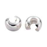 Crimp Cover 3mm Silver 100/pk