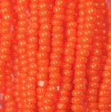 13/0 Czech Charlottes #93140 Opaque Orange 12str/Hank