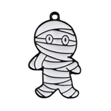 Mummy Enamel Pendant 27x16mm 5/pk