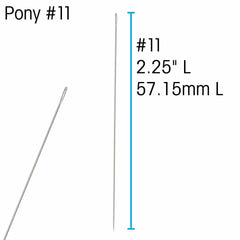Pony Beading Needles #11 25/pk