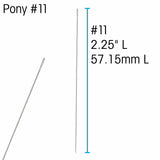 Pony Beading Needles #11 25/pk