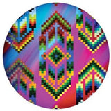 Epoxy Sticker, Round 1" Aztek 10/pk