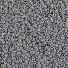 11/0 Delica Bead #0882 Grey AB Matte 5.2g