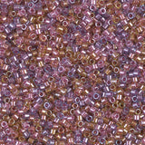 11/0 Delica Bead #0982 Purple Rose Gold Sparkle Lined 5.2g