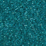 11/0 Delica Bead #2380 Fancy Lined Teal 5.2g