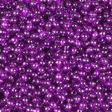 Round Plastic Beads 4mm Dark Amethyst Approx 1000/pk