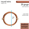 German Style Wire 20g Copper 6m