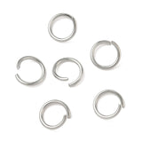 Jump Rings 10mm Round 18g Stainless Steel 100/pk
