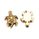 Metal Turtle Beads 13x9mm Antique Gold 10/pk