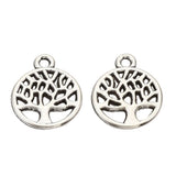Tree of Life Metal Charm 13x10mm Antique Silver 5/pk