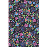 Cotton Fabric Heal MMIW Floral Black - Half Yard