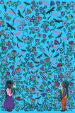 Cotton Fabric I Prayed For You Turquoise - 36" Panel