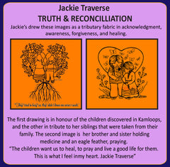 Cotton Fabric Truth & Reconciliation Border - Half Yard