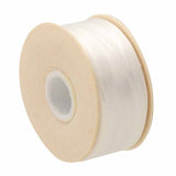 Nymo Beading Thread B White 65yd Bobbin